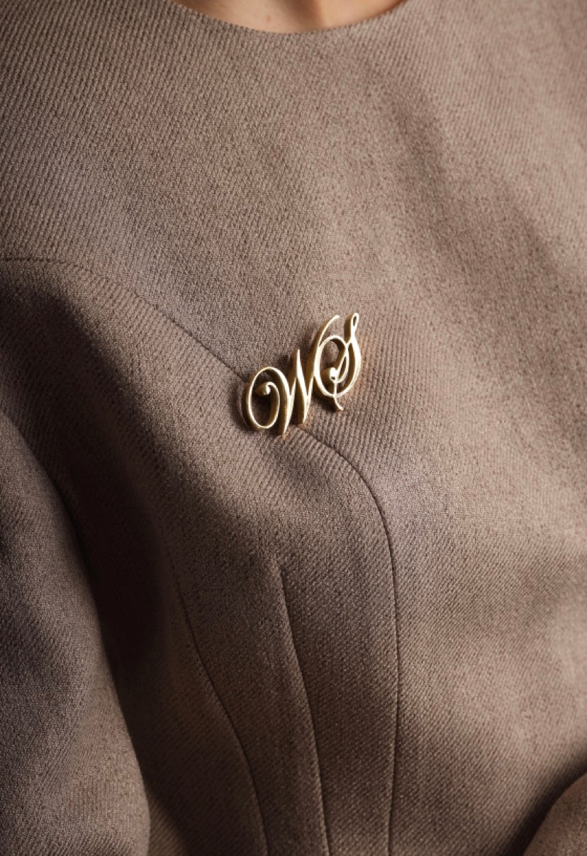 WS Logo Brooche